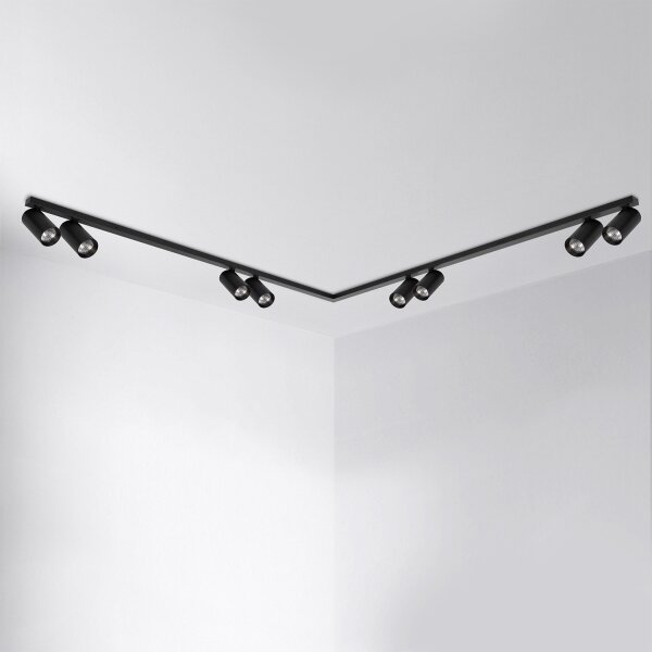 Brilagi - Spot SELE LONG 8xGU10/30W/230V negru