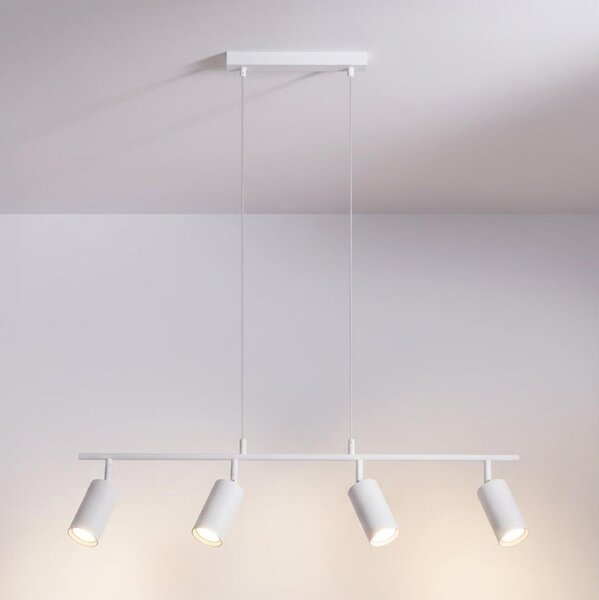 Brilagi - Candelabru suspendat pe cablu SELE 4xGU10/30W/230V, alb