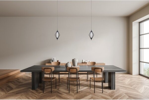 ITALUX PND-34403-1-BK - Lustră LED suspendată SEVILLA pe cablu, LED/5W/230V, 3000K, neagră