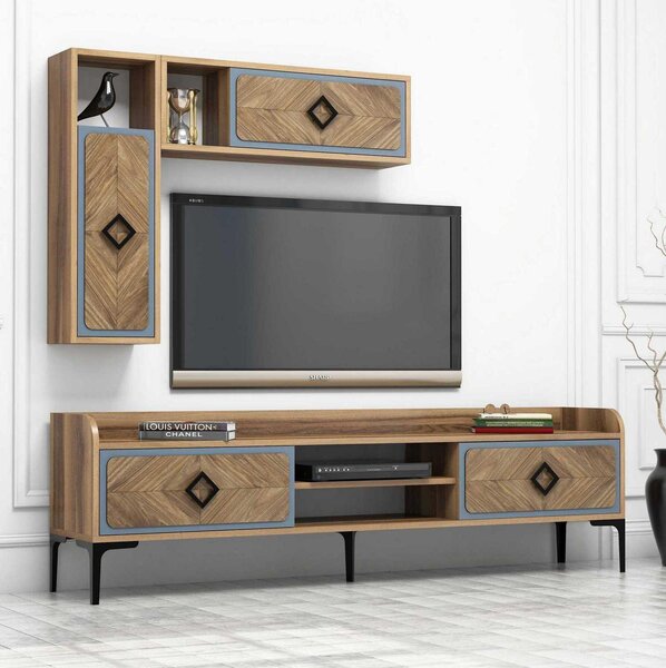 Mobilier living Simba (Nuc + albastru). 1089162