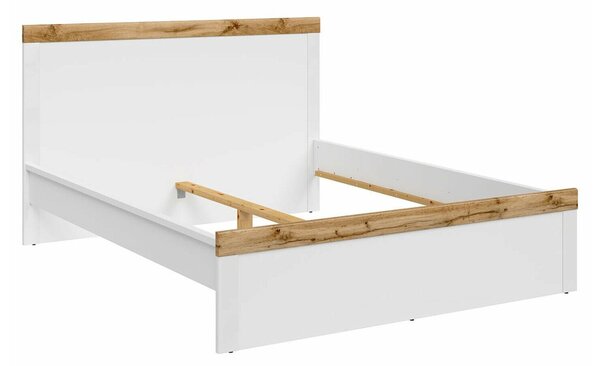 Pat Sonsoru 138Dublu, Alb, 140x200, PAL laminat, 15x20x10cm