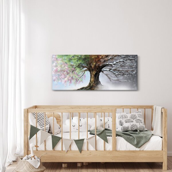 Tablou - Arborele celor patru anotimpuri (120x50 cm)