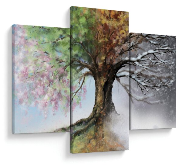 Tablou - Arborele celor patru anotimpuri (90x60 cm)