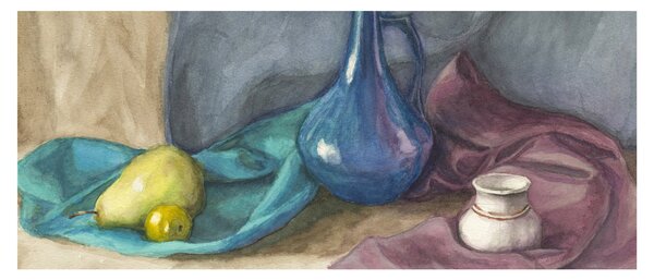 Tablou - Natură moartă pictată (120x50 cm)