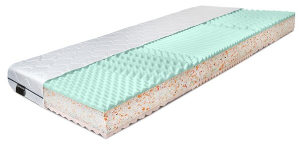KONDELA Saltele, set de 2, 18 cm, 90x200 cm, ALBO LUX NEW