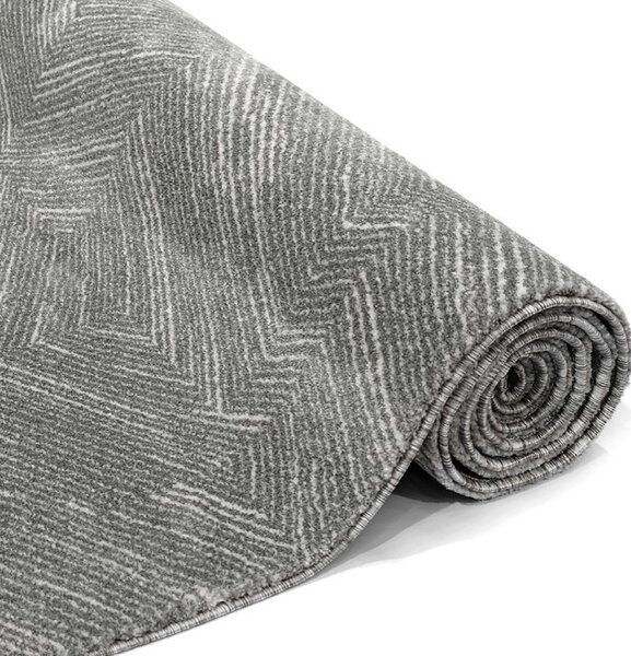 Covor Living Dormitor, Model Opus 54355 670, Gri 80x150