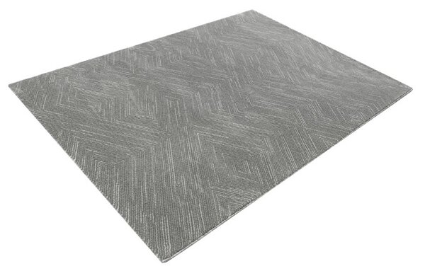 Covor Living Dormitor, Model Opus 54355 670, Gri 80x150