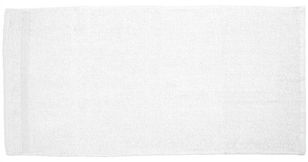 Prosop ELEGANZA 50x100 cm alb, 100% bumbac