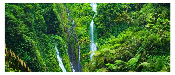 Tablou - Cascada Madakaripura, Java de Est, Indonezia (120x50 cm)