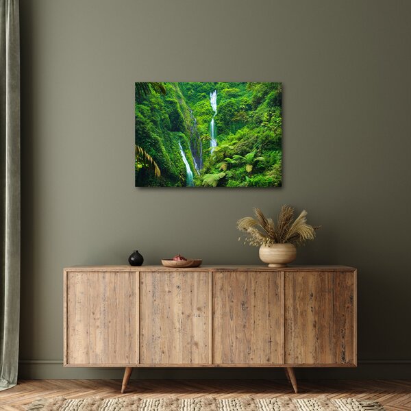 Tablou - Cascada Madakaripura, Java de Est, Indonezia (70x50 cm)