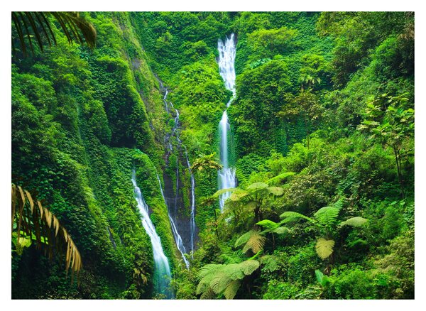 Tablou - Cascada Madakaripura, Java de Est, Indonezia (70x50 cm)