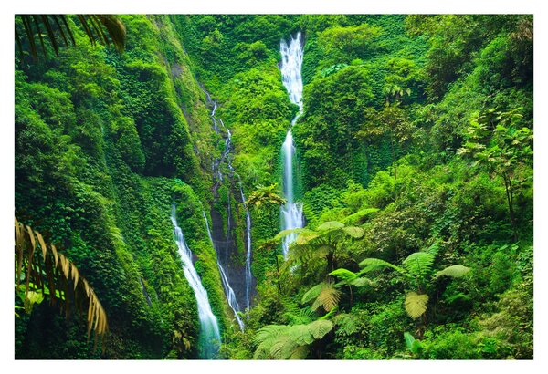 Tablou - Cascada Madakaripura, Java de Est, Indonezia (90x60 cm)