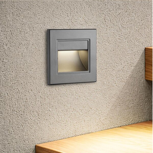 Brilagi - Corp de iluminat LED pentru scară STEP LIGHT 1,5W/230V IP44 antracit