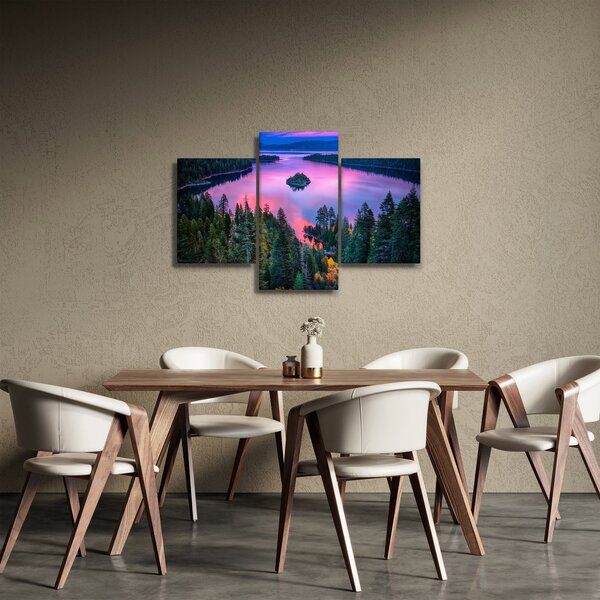 Tablou - Lacul Tahoe, Sierra Nevada, California, SUA (90x60 cm)