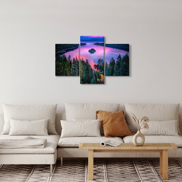 Tablou - Lacul Tahoe, Sierra Nevada, California, SUA (90x60 cm)
