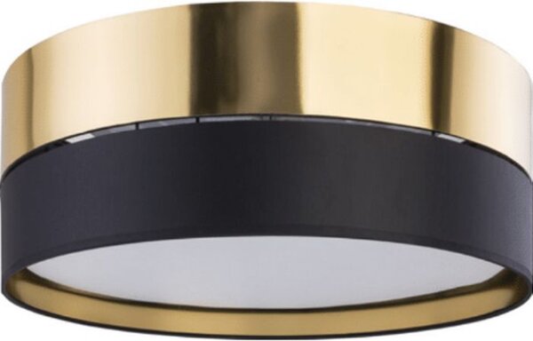 TK Lighting Hilton plafon 3x15 W negru-auriu 4180