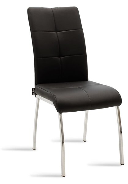 Scaun Bucatarie/Dining Arries Piele Ecologica Negru