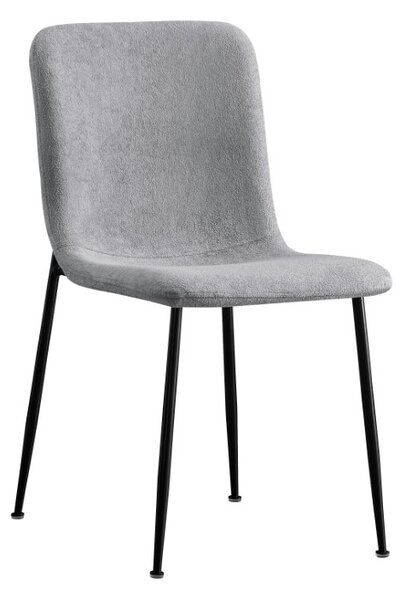 Scaun Bucatarie/Dining Griffon Tapiterie Boucle Gri
