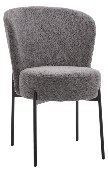 Scaun Bucatarie/Dining Hirmas Textil Gri