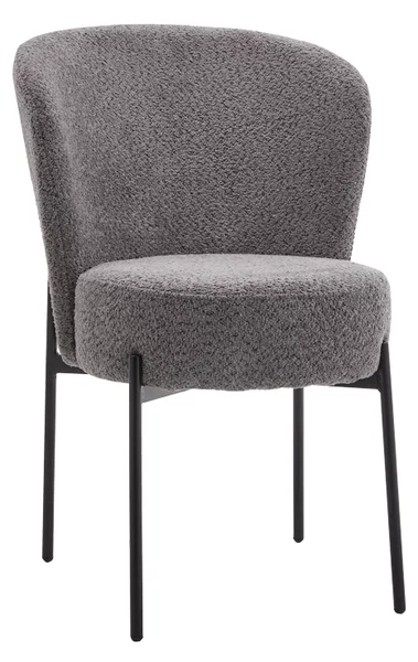 Scaun Bucatarie/Dining Hirmas Textil Gri