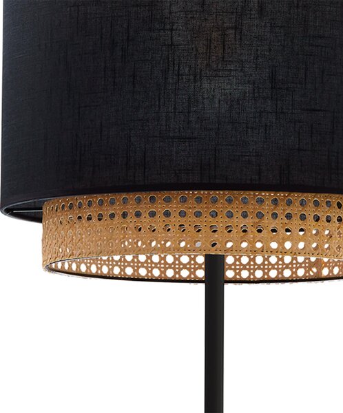 TK Lighting Boho Black lampă de podea 1x15 W negru-bej 5568