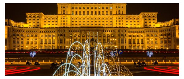 Tablou - Palatul Parlamentului, București, România (120x50 cm)