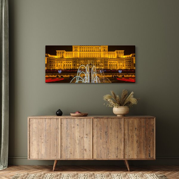 Tablou - Palatul Parlamentului, București, România (120x50 cm)