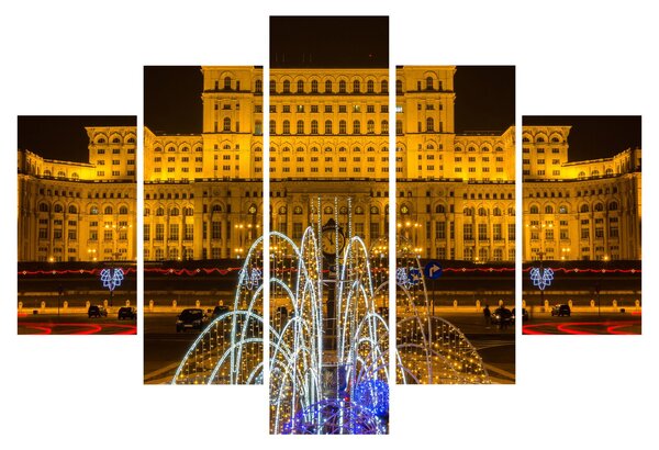 Tablou - Palatul Parlamentului, București, România (150x105 cm)