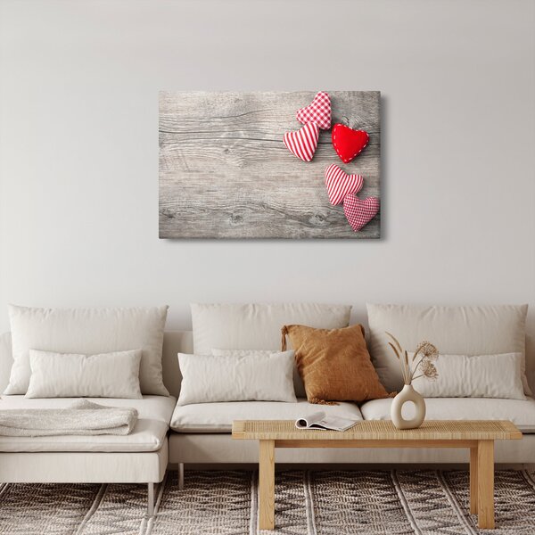 Tablou - Inimioare (90x60 cm)