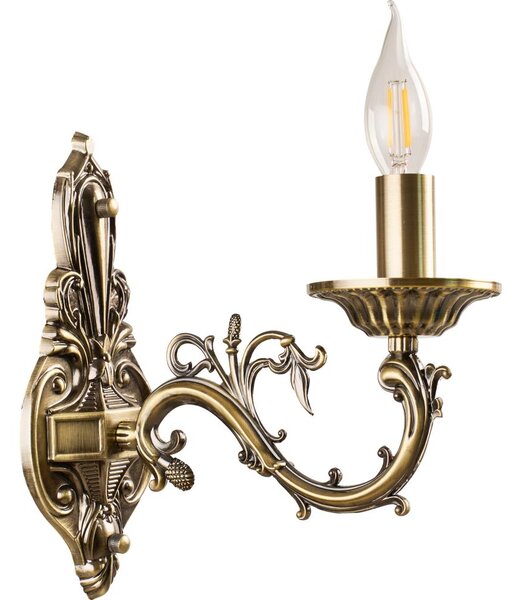 Brilagi - Lampă de perete CLASSIC 1xE14/10W/230V alamă