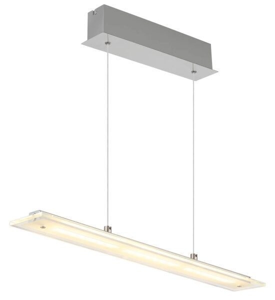 Globo 17019 - Lustră suspendată pe cablu NOVAK cu LED și dimmer tactil 12W/230V