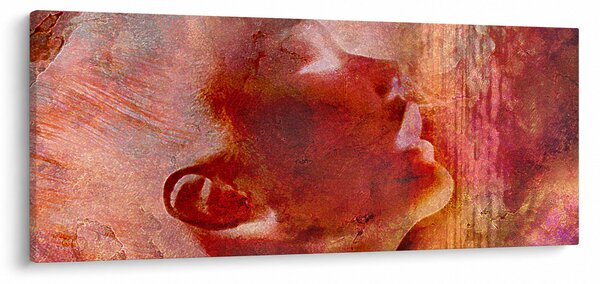 Tablou - Profilul feței feminine (120x50 cm)