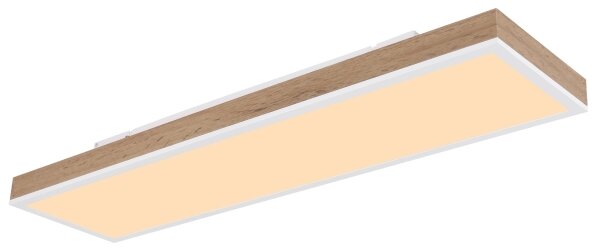Globo 416080WWD4-CCT - Plafonieră LED dimabilă DORO 24W/230V 20x80 cm+telecomandă
