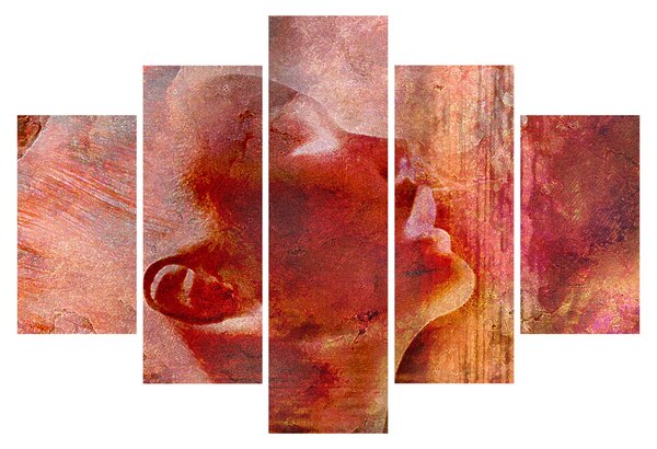 Tablou - Profilul feței feminine (150x105 cm)
