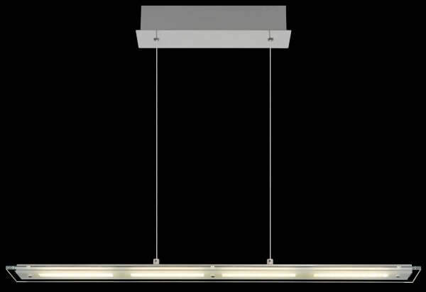 Globo 17019H - Lustru LED dimmabil cu control tactil, suspendat pe cablu NOVAK 20W/230V