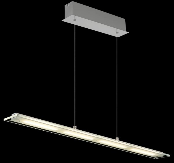 Globo 17019H - Lustru LED dimmabil cu control tactil, suspendat pe cablu NOVAK 20W/230V