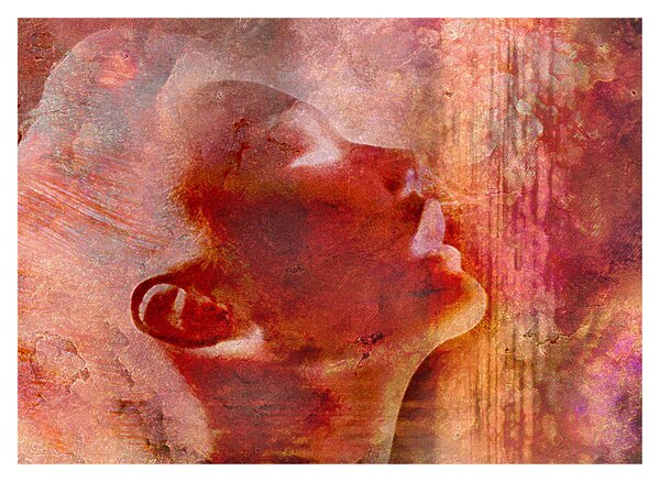 Tablou - Profilul feței feminine (70x50 cm)