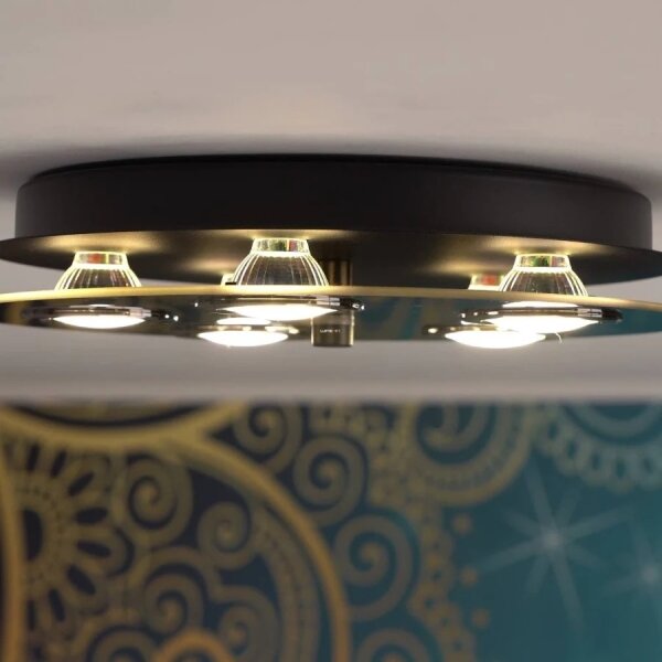 Eglo 33805 - Lampă de tavan LED GRATTINO 5xGU10/2,8W/230V