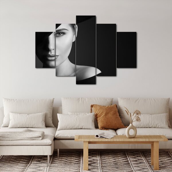 Tablou - Portretul femeii cu pălărie (150x105 cm)