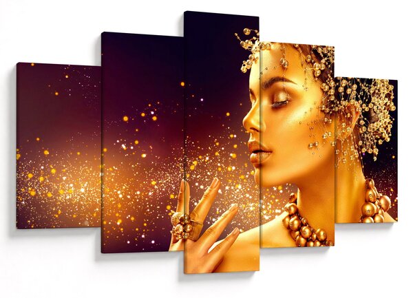 Tablou - Regina de aur (150x105 cm)