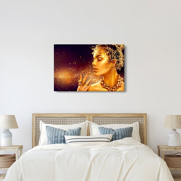 Tablou - Regina de aur (90x60 cm)