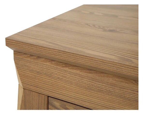 Comoda BERGEN KOM3D3S, stejar auriu, PAL, 156x47x98 cm