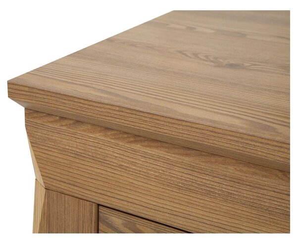 Comoda BERGEN KOM4S, stejar auriu, PAL, 72x47x116 cm