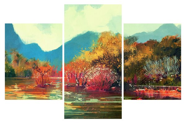 Tablou - Culorile toamnei (90x60 cm)