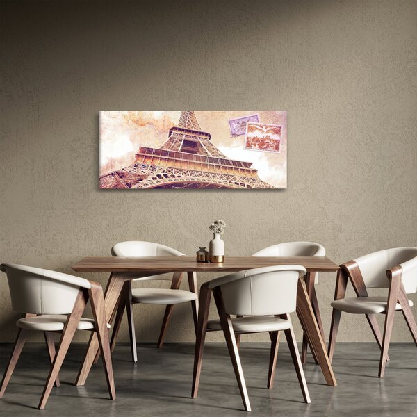 Tablou - Prriveliștea din Paris (120x50 cm)