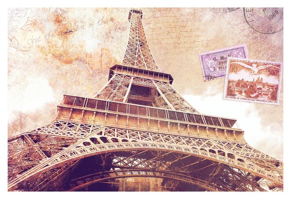 Tablou - Prriveliștea din Paris (90x60 cm)
