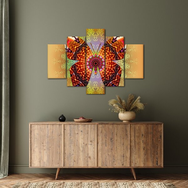 Tablou - Fluture etno (150x105 cm)