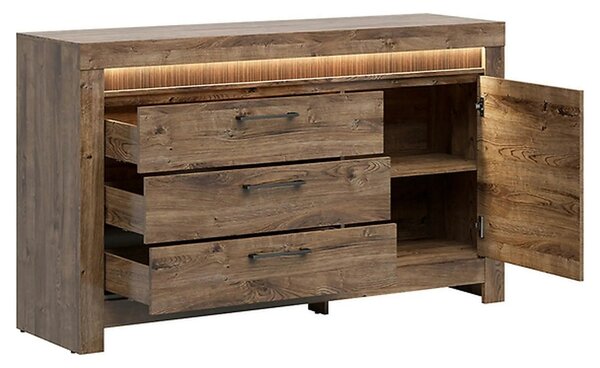 Comoda TORIN, stejar, 157x45x93 cm