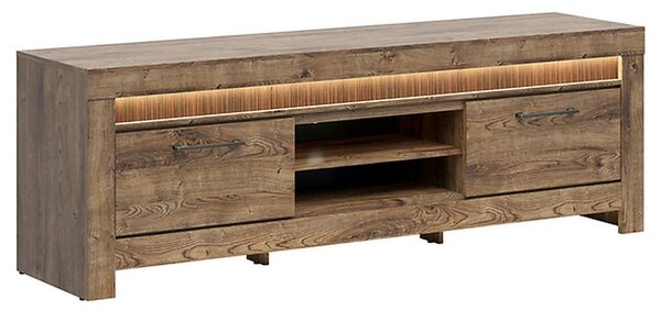 Comoda TV Torin, stejar, 135x50x60 cm