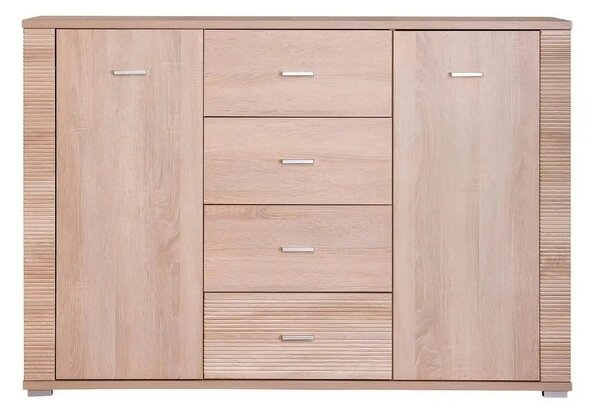 Comoda GRAND tip 9, PAL, stejar sonoma, 140x39x96 cm